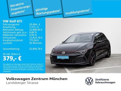 Gebraucht VW Golf VIII GTI 245 PS (180 kW) 2023 Schwarz Limousine