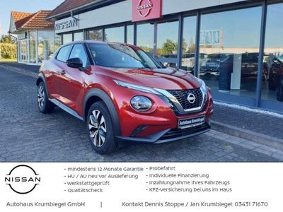 Neu Nissan Juke Acenta 114 PS (83 kW) 2025 Fuji sunset red met. SUV