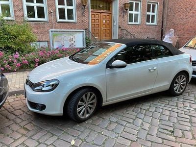 Gebraucht VW Golf Cabriolet 105 PS (77 kW) 2012 Weiß Cabrio