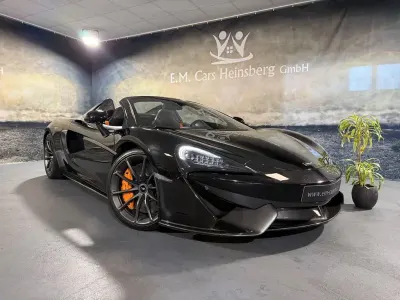 Gebraucht McLaren 570S 570 PS (419 kW) 2019 Spezial onyx black Cabrio