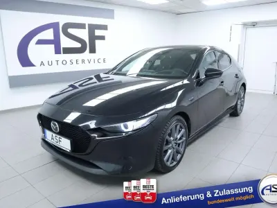 Gebraucht Mazda 3 Selection 122 PS (89 kW) 2021 Jet black Kleinwagen