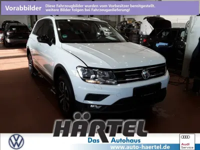 Gebraucht VW Tiguan IQ Drive 150 PS (110 kW) 2020 Pure white, solid SUV