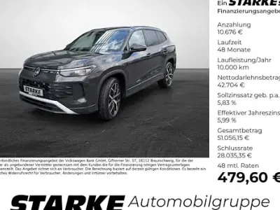 Neu VW Tayron Life 204 PS (150 kW) 2026 Uranograu SUV