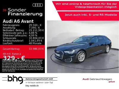 Gebraucht Audi A6 Ambiente 163 PS (119 kW) 2023 Schwarz Kombi