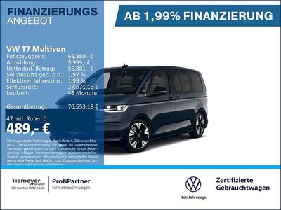 Usata VW Multivan Style 177 CV (130 kW) 2025 Blu Monovolume