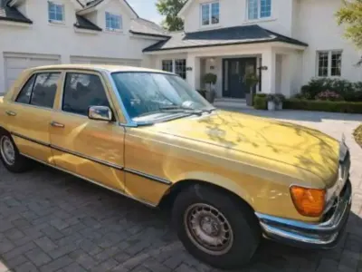 Brugt Mercedes S450 SE 224 HK (164 kW) 1976 Guld Sedan