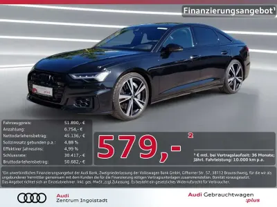 Usata Audi S6 Ambiente 344 CV (253 kW) 2023 Nero Berlina