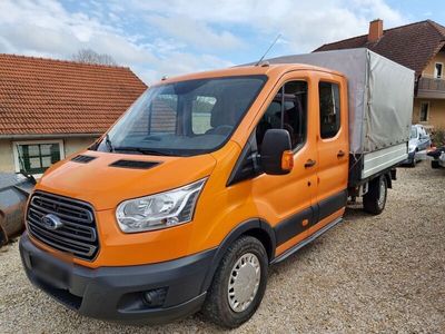 gebraucht Ford Transit 350L DoKa Allrad 4x4 Klima SHZ AHK 3,5t