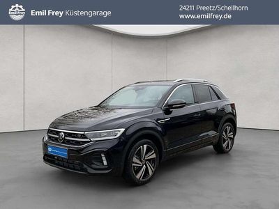 Grenadillschwarz metallic Gebraucht 2025 VW T-Roc R-line SUV | 39.990 € (Teuer)