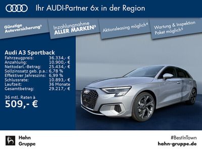 gebraucht Audi A3 Sportback advanced 35 TFSI 110 KW(150) PS