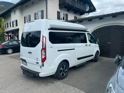 Gebraucht Ford Transit Custom 136 PS (100 kW) 2020 Weiß Van / Kleinbus