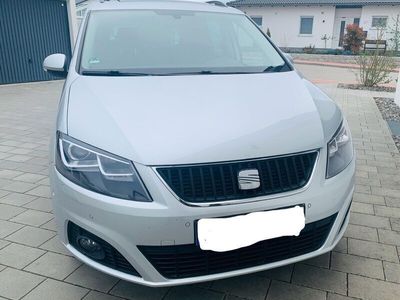 gebraucht Seat Alhambra 2.0TDI,DSG, 7-Sitz,AHK,ParkAss,Pano