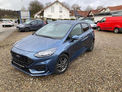 Gebraucht Ford Fiesta ST-Line 125 PS (91 kW) 2023 Chromablau metallic Kleinwagen