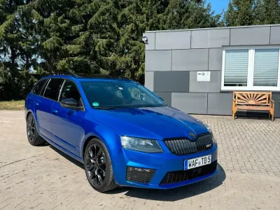 Gebraucht Skoda Octavia RS 184 PS (135 kW) 2016 Blau Kombi