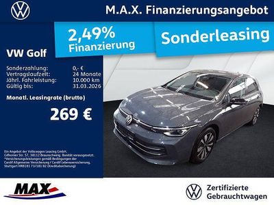 Delfingrau metallic Gebraucht 2025 VW Golf Goal Limousine | 28.979 € (Guter Preis)