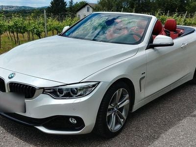 Gebraucht BMW 420 Sport Line 184 PS (135 kW) 2015 Weiß Cabrio
