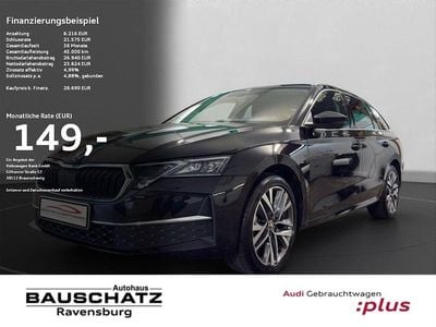 Gebraucht Skoda Octavia Exclusive 150 PS (110 kW) 2024 Schwarz Kombi