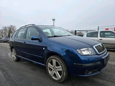 Gebraucht Skoda Fabia 80 PS (58 kW) 2006 Blau Kombi