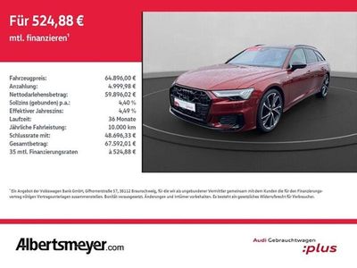Usata Audi A6 S-Line 265 CV (194 kW) 2025 Rosso Station wagon