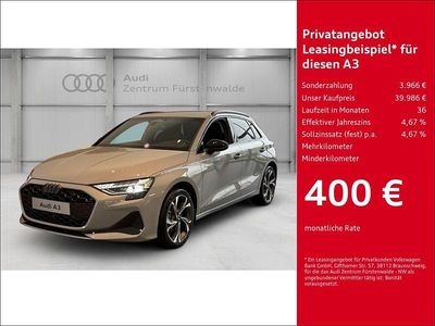 Neu Audi A3 Sport 150 PS (110 kW) 2026 Grau Limousine
