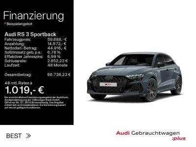 Gebraucht Audi RS3 Sport 400 PS (294 kW) 2024 Kemoragrau metallic (metallic) Limousine