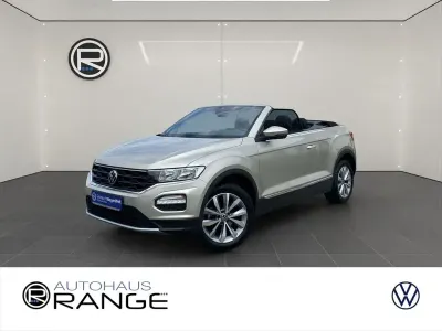 Gebraucht VW T-Roc Cabriolet Style 110 PS (80 kW) 2021 Silber Cabrio
