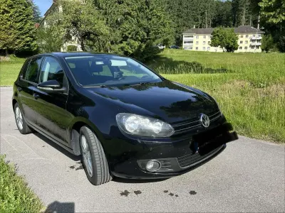 Gebraucht VW Golf VII Highline 122 PS (89 kW) 2012 Schwarz Limousine