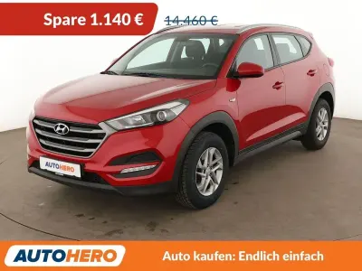 Używany Hyundai Tucson Classic 132 KM (97 kW) 2017 Czerwony SUV