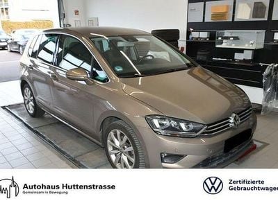 Gebraucht VW Golf Sportsvan Highline 150 PS (110 kW) 2015 Gold Van / Kleinbus