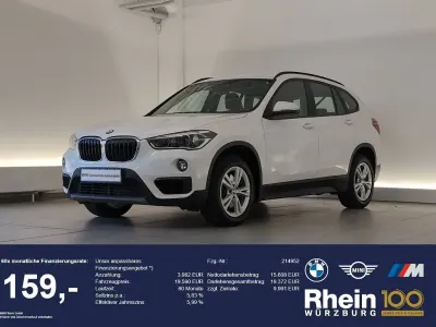 Gebraucht BMW X1 Sport Line 192 PS (141 kW) 2018 Alpinweiss uni SUV