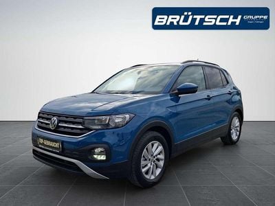 Gebraucht VW T-Cross Life 95 PS (69 kW) 2020 Dark petrol SUV
