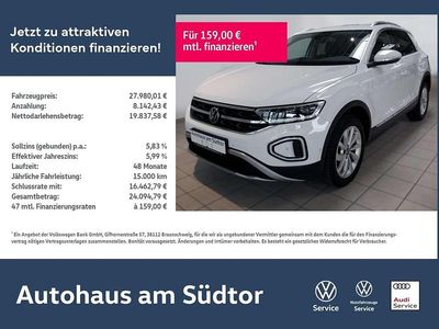 Second-hand VW T-Roc Style 150 CP (110 kW) 2024 Alb SUV
