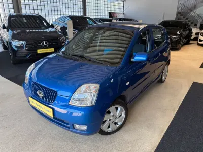 Gebraucht Kia Picanto EX 65 PS (47 kW) 2007 Blau Kleinwagen