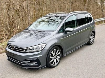 Usata VW Touran R-line 150 CV (110 kW) 2018 Grigio Monovolume