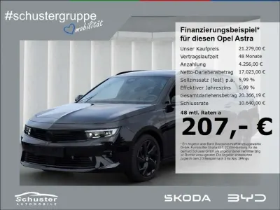 Gebraucht Opel Astra 131 PS (96 kW) 2024 Lackierung schwarz perla nera/ Kleinwagen