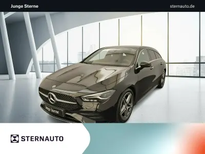 Gebraucht Mercedes CLA200 Advanced 150 PS (110 kW) 2024 Metalliclack kosmosschwarz Limousine