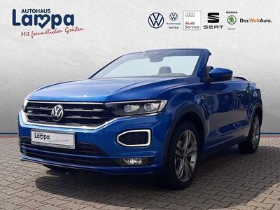 Second-hand VW T-Roc Cabriolet R-line 150 CP (110 kW) 2021 Albastru Cabrio