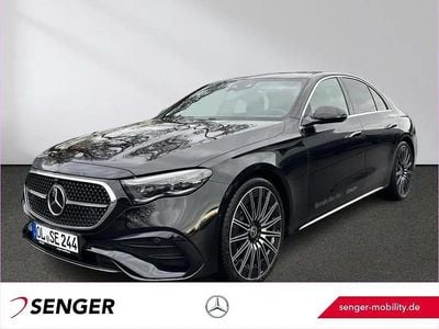 Lack obsidianschwarz Gebraucht 2025 Mercedes E450 AMG Limousine | 79.970 € (Teuer)