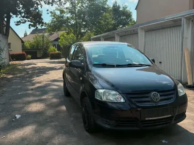 Gebraucht VW Fox 55 PS (40 kW) 2007 Schwarz Kleinwagen