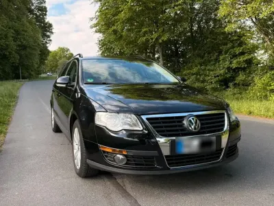 Usata VW Passat 160 CV (117 kW) 2008 Nero Station wagon