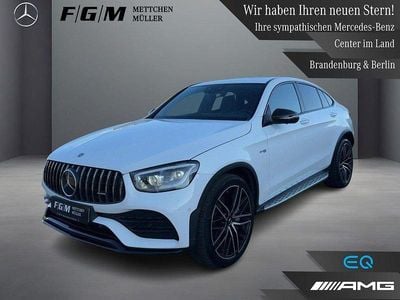 Gebraucht Mercedes GLC43 AMG AMG 390 PS (286 kW) 2021 Unilack polarweiß Coupé