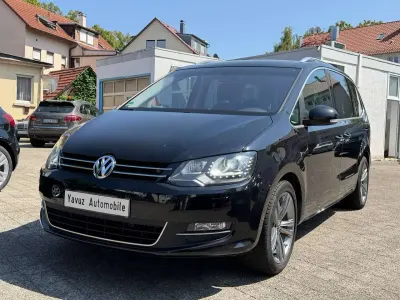 Gebraucht VW Sharan Highline 200 PS (147 kW) 2014 Schwarz Van / Kleinbus