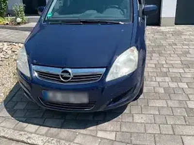 Gebraucht Opel Zafira Edition 116 PS (85 kW) 2009 Blau Van / Kleinbus