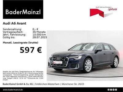 Gebraucht Audi A6 S-Line 340 PS (250 kW) 2024 Blau Kombi