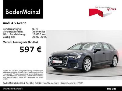 Blau Gebraucht 2024 Audi A6 S-Line Kombi | 50.240 € (Fairer Preis)