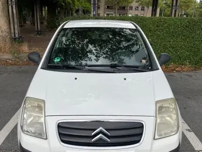Gebraucht Citroën C2 60 PS (44 kW) 2009 Weiß Kleinwagen