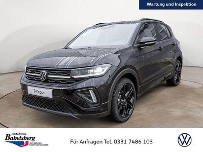Neu VW T-Cross R-line 150 PS (110 kW) 2025 Schwarz SUV
