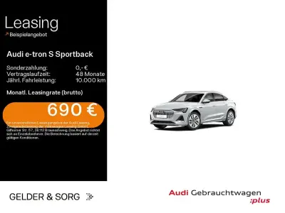 Gebraucht Audi e-tron Design 369 kW (503 PS) 2023 Weiß SUV