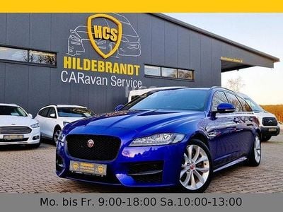Blau Gebraucht 2019 Jaguar XF Sportbrake R-Sport Kombi | 18.998 € (Guter Preis)