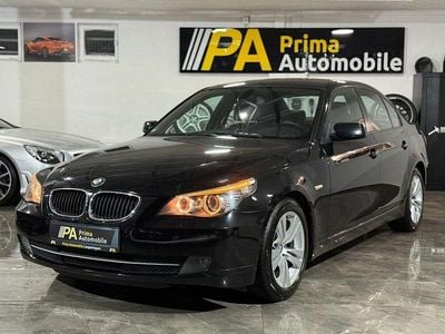 Saphirschwarz Gebraucht 2008 BMW 520 Comfort Edition Limousine | 7.999 € (Etwas zu teuer)